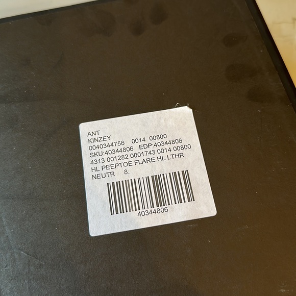 New in box Rachel Comey peep toe heels - Picture 4 of 6